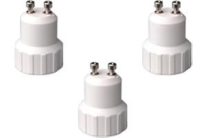 Fineled, portalampada convertitori adattatori, per attacchi da GU10 a E14