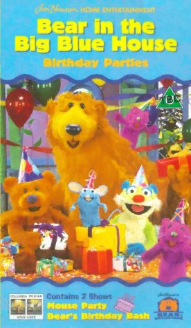 Preisvergleich Produktbild Bear In The Big Blue House - Birthday Parties [VHS] [UK Import]