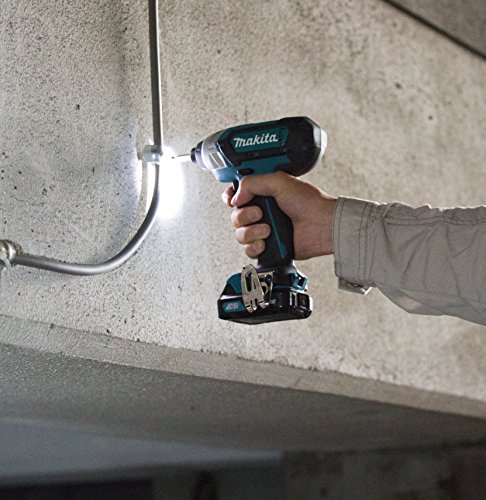 Makita Akku-Schlagschrauber, 10,8 V, 4 Ah, 2 Akkus und Ladegerät im Makpac, TD110DSMJ - 5