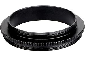 Svbony SV130 Adaptador M48 a M42 Diseño de Moleteado para Conectar el Telescopio con Rosca M48 y Cámara