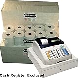 Suministrado con IVA Factura eposbits® marca 60 rollos de recepción - 3 cajas para Olivetti ECR 7100 Caja registradora ecr7100