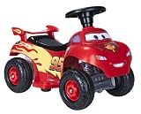 Bateria y cargador incluidos Feber team Quad Cars Lightning McQueen 6V - Quad con motor y batería de 6v (2 km/h, 64 x 43 x 57 cm) (Famosa)