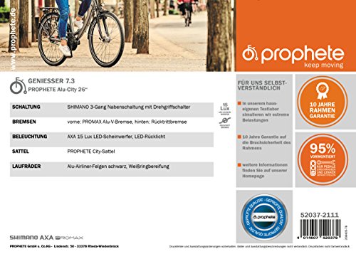 PROPHETE Alu-City GENIESSER 7.3 - 2