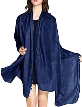 Wedtrend Hochwertig schlicht Flachs Stola Schal in verschiedenen Farben