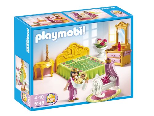 Imagen 1 de Playmobil 626703 - Princesas Habitación Real+Cuna