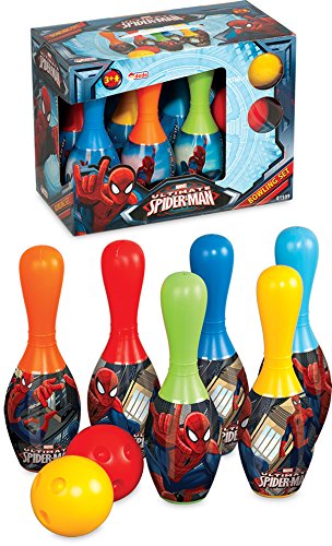 Ed-co Dede Ultimate Spiderman Ensemble de Bowling