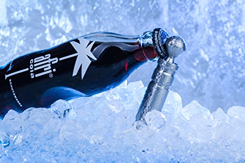 LITIM|home Design X Flaschenöffner Edelstahl | Kapselheber aus rostfreien Edelstahl | 9,5 x 2 x 2 cm 190g | Made in Germany (matt) - 2