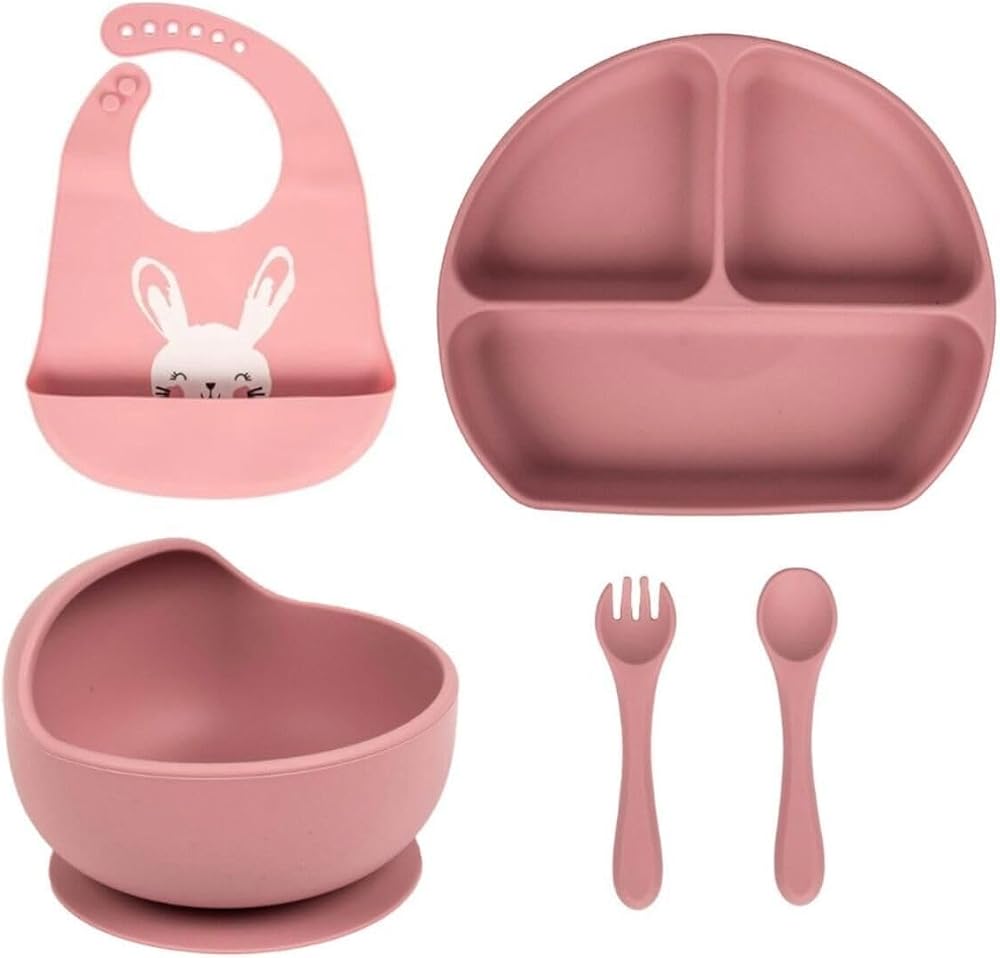 Sevi Bebe Pembe Silikon Beslenme 4lü - Mommyslab Mağaza
