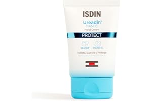 ISDIN Ureadin Crema Hidratante de Manos Protectora con Urea al 2,5 por ciento, Hidrata y refuerza la barrera cutánea, Fresco, Negro, 50 ml (Paquete de 1)