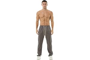 Hoerev Męskie spodnie lniane na co dzień