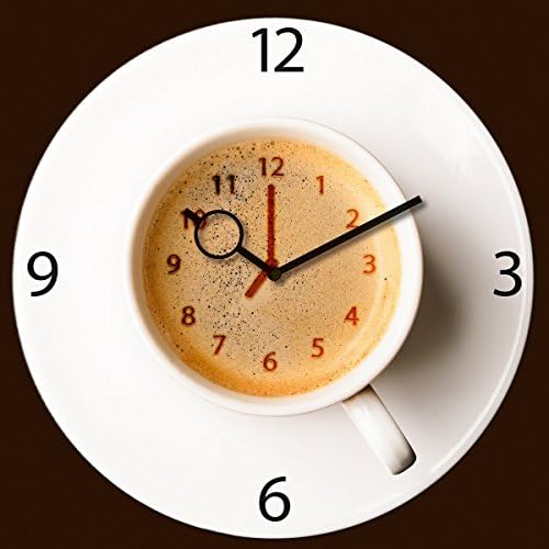 Platin Art Wall Clock, It's Coffee Time