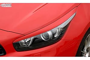 RDX Racedesign RDSB146 Head Light Spoilers Kia Cee'd & Pro Cee'd JD 2012-(ABS)