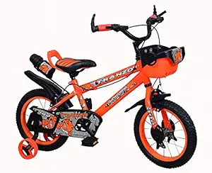 Kids Cycle Sports Kids Cycle for Boys & Girls 3 to 5 Years with Training Wheels (90% Assembled)