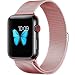 Produktbild JINRU Ersatz Apple Watch Strap, Magnetic Edelstahlband, Applicable Apple Watch Series 3, 2, 1, Farblänge Optionen (38Mm, 42Mm),Rosegold,38Mm