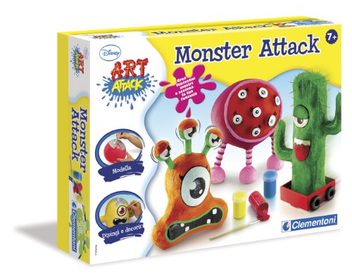 Imagen 3 de Clementoni 15838 Art Attack - Juego de creación de monstruos