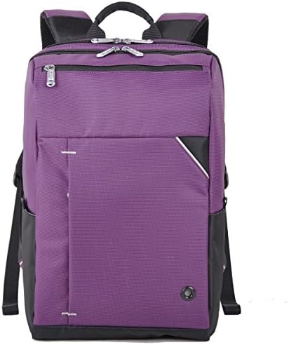 Laptop Rucksack Daypack Casual Backpack Waterproof Men And Women School Bag For Student Hiking Work Travel Outdoor Sports,Purple