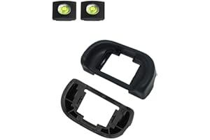 ULBTER Oeilleton Caoutchouc pour Viseur FDA-EP11 pour Sony Alpha A7 III A7 II A7R A7 A7R II A7R2 A7iii avec Niveau à Bulle et Cache Griffe - Lot de 2