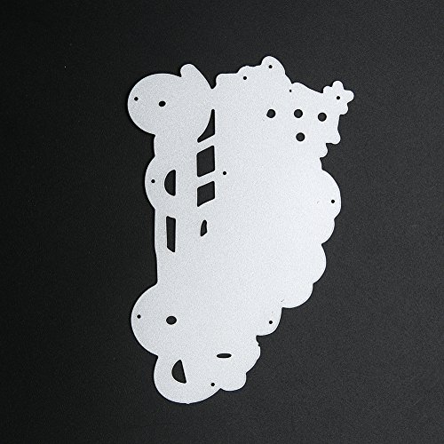 Amazingdeal365 Santa Metall Form Stanzschablonen Schablonen Schneiden DIY Dekor Sammelalbum Karten Buchzeichen Lesezeichen als Geschenk für Freunde Geburtstag Kinder,Kindergarten Hobby Schule Handarbeit Unterricht usw. Ein tolles Geschenk! - 9