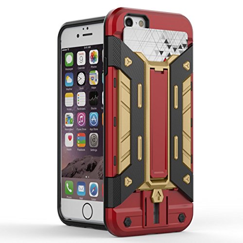 Defender iPhone 6 Plus Shock Proof Case Defense Gear Series, Protective Case w/Drop Shield, Military Grade Drop Tested Case, For Apple iPhone 6 Plus Red Gold Black RS.580 (66.00% Off) - Amazon