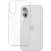 CONSTRAIN - iPhone 16 ile uyumlu Kılıf Şeffaf Kamera Korumalı Esnek Yumuşak Silikon - Beyaz