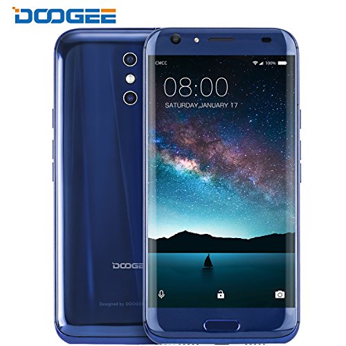 Smartphone Android, DOOGEE BL5000 Dual SIM Telefonia Mobile - 4G 5050 mAh Cellulari in Offerta - 5.5 Pollici HD Sharp Schermo Telefoni con 4GB RAM + 64GB ROM - Doppio 13.0MP Fotocamera Posteriori + 8.0MP Fotocamera Anteriore e Sensore di Impronte Digitali - Blu reviews Smartphone Android, DOOGEE BL5000 Dual SIM Telefonia Mobile - 4G 5050 mAh Cellulari in Offerta - 5.5 Pollici HD Sharp Schermo Telefoni con 4GB RAM + 64GB ROM - Doppio 13.0MP Fotocamera Posteriori + 8.0MP Fotocamera Anteriore e Sensore di Impronte Digitali - Blu