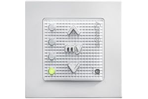 somfy Smoove Origin 4 io Funk-Wandsender mit Drucktasten, Transparent (1870958)