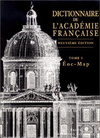 Download Dictionnaire de l'Académie française, tome 2 : Eoc-Map Download Dictionnaire de l'Académie française, tome 2 : Eoc-Map