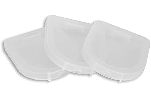 Pixel Peeper 3 x Filterhüllen. Robuste Kunststoffboxen zur Aufbewahrung von Objektivfiltern bis zu 86 mm., farblos, Modern