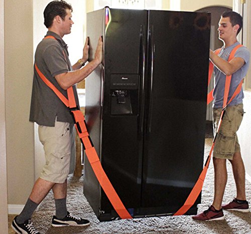 2 Personen Tragegurt für Waschmaschine und Möbel 4tlg,Hebegurt für Gegenstände bis zu 300 kg - 2