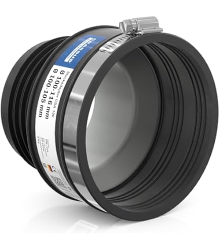 Tappo A Sgancio Rapido CSV 125 PVC Per Tubi Scarico - 118-142 Mm, 0.5 Bar, EPDM/PVC - Foto 3