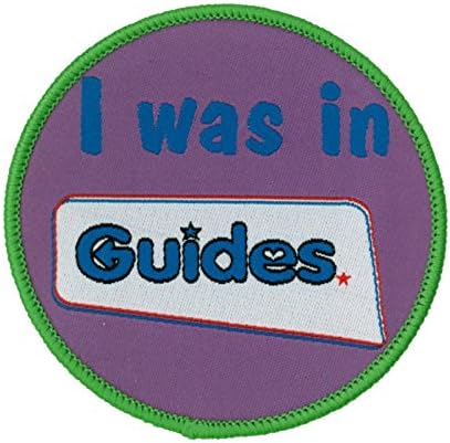 I Was In Guides Woven Badge