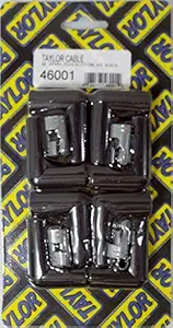 Taylor 46001 Black 90 Spark Plug Boot and Terminal Kit