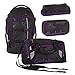 Produktbild satch Pack Purple Hibiscus 4-teiliges Set Rucksack, Penbox, Schlamperbox & Sporttasche