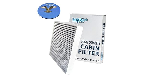 Hqrp Activated Carbon Charcoal Air Cabin Filter For Fram Cf10134