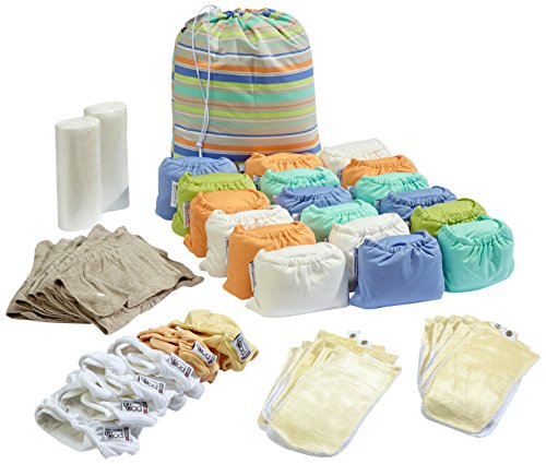 Close Pop-In Cloth – Large Box Minkee Pastel + Newborn Box Pastel