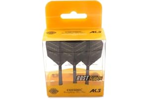 ‎CUESOUL CUESOUL ROST Personalisierte integrierte Dartschäfte und Dart Flights S/M/L, 3er-Set