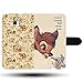 Produktbild Bambi Thumper Friends Deer Rabbit Love Quote Faux Leather Magnetic Clasp Holder Phone Case Cover for Samsung Galaxy S7