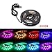 Price comparison product image niceEshop(TM) Bias Lighting for HDTV 2m/6.5ft USB LED Strip Multicolor RGB Backlight Kit Cuttable with 60LEDs for Flat Screen TV LCD, Desktop PC Monitors (White)