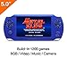 Produktbild 5-Zoll-LCD-Bildschirm 16GB 64Bit Retro Handheld-Spielkonsole Eingebaute 1300 + no-repeat Spiele mit MP4 MP5 Funktion Unterstützung Arcade NEOGEO/CPS/FC / NES, SFC / SNES / GB / GBC / GBA / SMC / SMD / SEGA Videospiele Konsolenunterstützung Ebook Kamera-Aufzeichnung