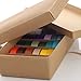 Unique Ribbons selections box: Finest Grosgrain ribbons by the yard selection of 18 or 36 colors mix in one Beautiful and functional Presentation Box. Total 73 or 148 meters with spools of 4 metres each. A sturdy tray to keep all your crafts accessories and tools. Great Price; Stunning Gift Idea as its beautifully presented.