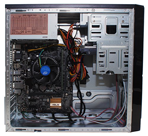 SNOGARD Flüster-PC Dual-Core Office/Multimedia PC Computer | AMD® A4 6300 FM 2 Richland CPU, 8GB RAM, 1000GB HDD, AMD HD 8370D Graphics, HDMI, VGA, DVI, DVD±RW, Office, USB 3.0 - 2