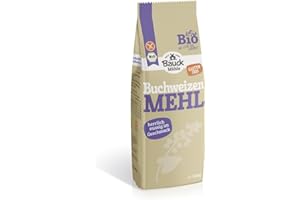 BAUCKHOF Buchweizenmehl Vollkorn glutenfrei Bio 6 x 500 gr