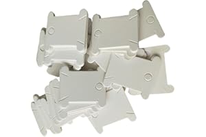 Perfeclan Bobines de Fil en Carton 200pcs Points de Croix Porte- D'enroulement de Canette