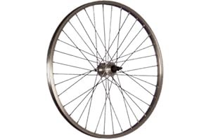 Taylor-Wheels 24 Pouces Roue arrière vélo pour Roue Libre à vis 507-19 Argent