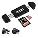Produktbild SD Kartenleser Micro SD Card Reader - SONOKA Kartenlesegerät USB C/ USB 2.0/ Micro USB OTG Adapter Speicherkartenleser SD,TF,SDHC,SDXC,Micro SD,Micro SDHC,Micro SDXC für PC/ Macbook/ Android Handy/ TV