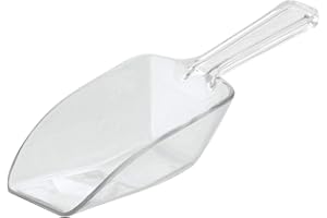 Ousyaah Pelle Cuisine Grande Pelle Alimentaire en Plastique, Mesurette pour Doser de la Farine, des épices ou de la Lessive, Transparent