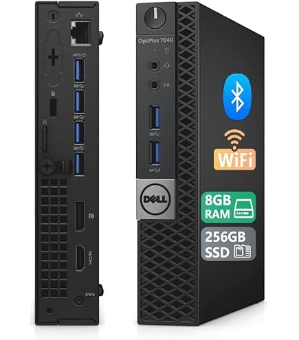 Lenovo ThinkCentre M700 mini Desktop PC, Intel Core i3-6100T, 8GB