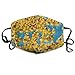 Produktbild Face Masks with Design, Anti Dust Face Mouth Cover Mask, Anti Germ/Flu/Air Protection Cute Earloop, Washable and Reusable Mouth Cover (Yellow Ducks with Sunglasses)