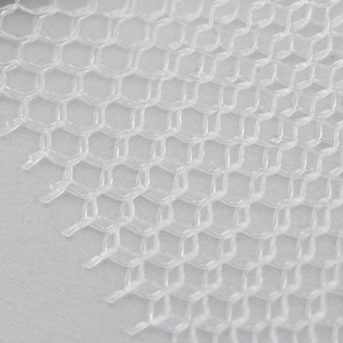 Mangotree 20 Stücke Makeup Cosmetic Beauty Brush Pen Guards Sheath Mesh Netting Protector Cover Kosmetik Schmink Pinsel Pen Netting Cover Mesh Mantel Protektoren Wachen Rosen-Satz - 6