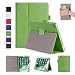 Produktbild ISIN Tablet Fall Serie Apple iPad 2017 9.7 Zoll Tablet Premium PU-Leder Schutzhülle Taschen mit Handschlaufe, Stylus Halter und Kartenschlitz (Grün)